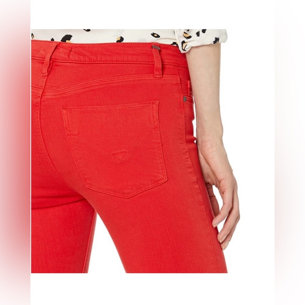 Hudson Nico Super Skinny Jeans in Red ~ 27